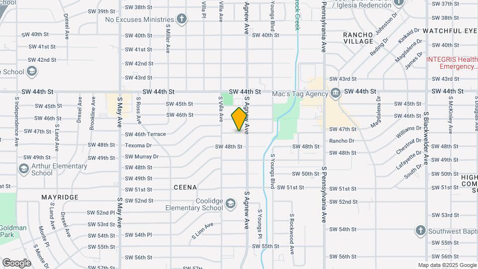 2412 SW 47th St Map and Location Details