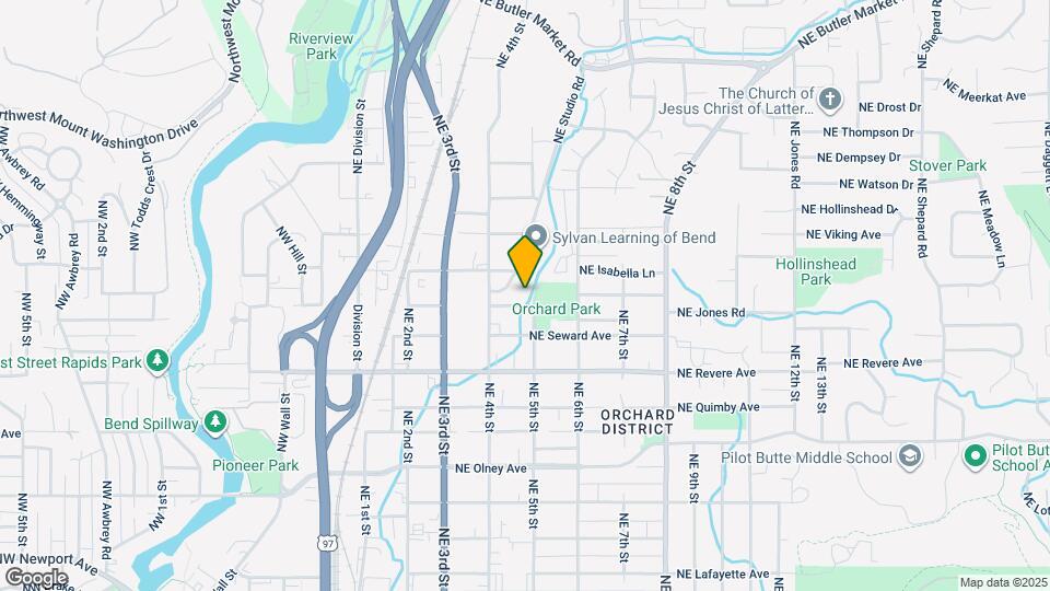 464 NE Thurston Ave Map and Location Details