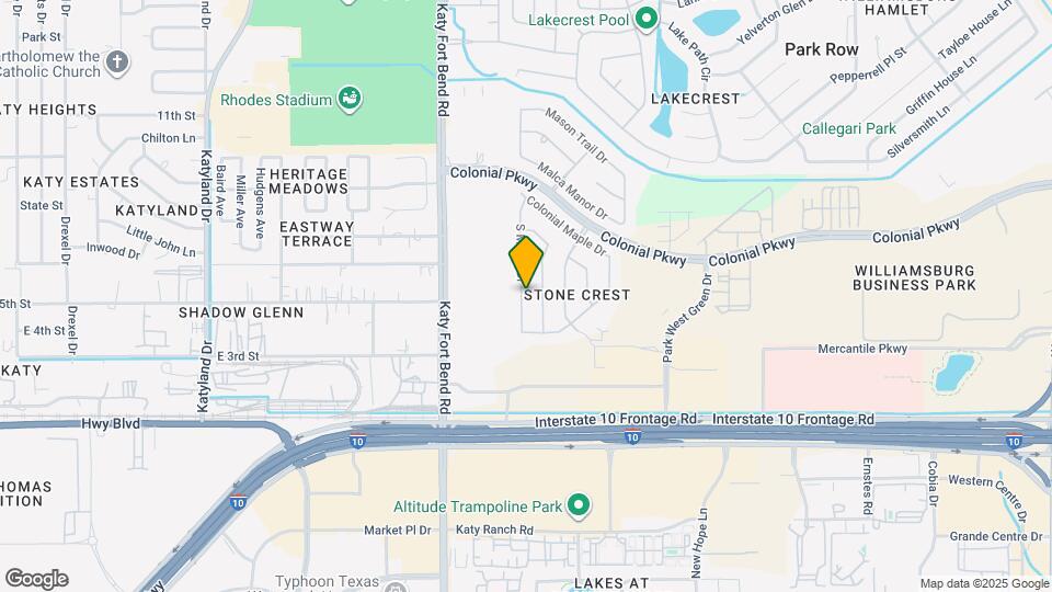 1242 S Maple Dr Map and Location Details