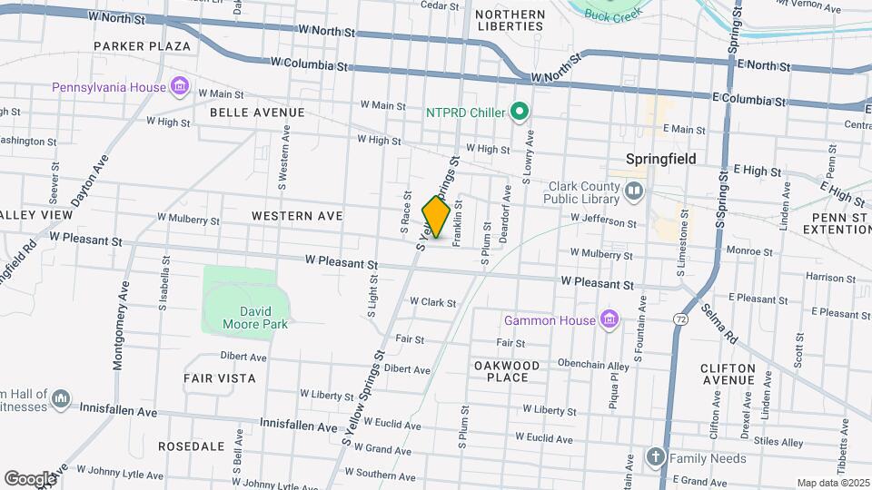 526 W Mulberry St Map and Location Details