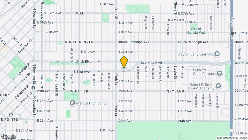 3205 Josephine St Map and Location Details