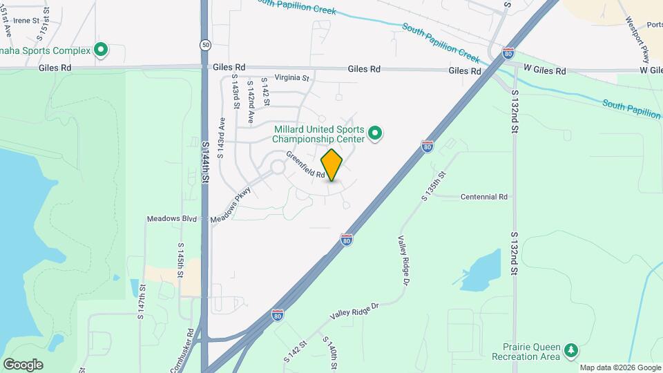 13908 Meadow Ridge Rd Mapa y Detalles de la Ubicación