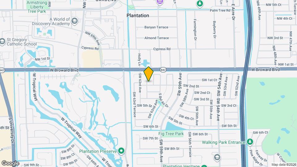 192 SW 62nd Terrace Map and Location Details