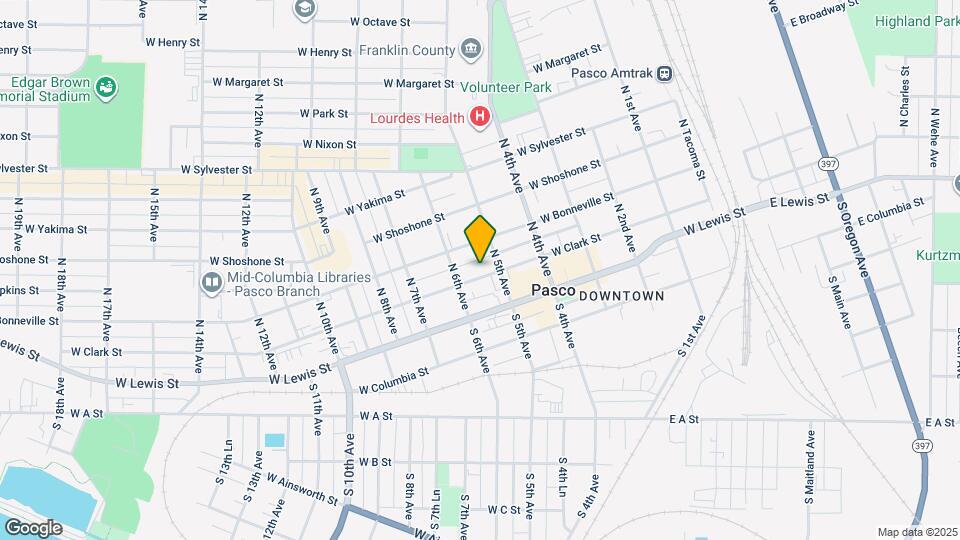 613 W Clark St Map and Location Details