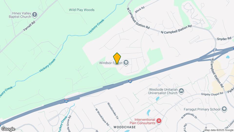 12166 Lillibridge Crossing Ln Map and Location Details