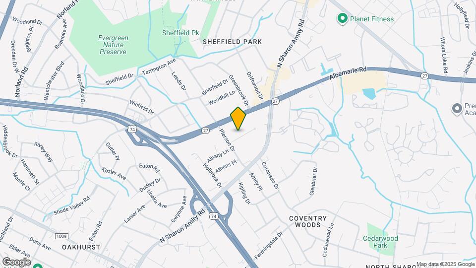 2923 Amity Garden Ct Map and Location Details