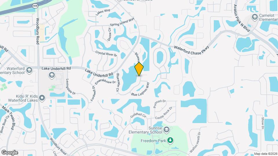 13813 Bluewater Cir Map and Location Details