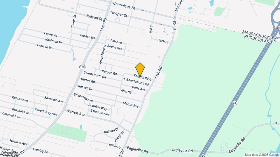 165 Kenyon Rd Mapa y Detalles de la Ubicación