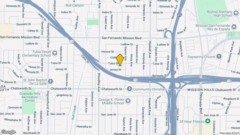 16029 Jersey St, Unit 16027 Map and Location Details