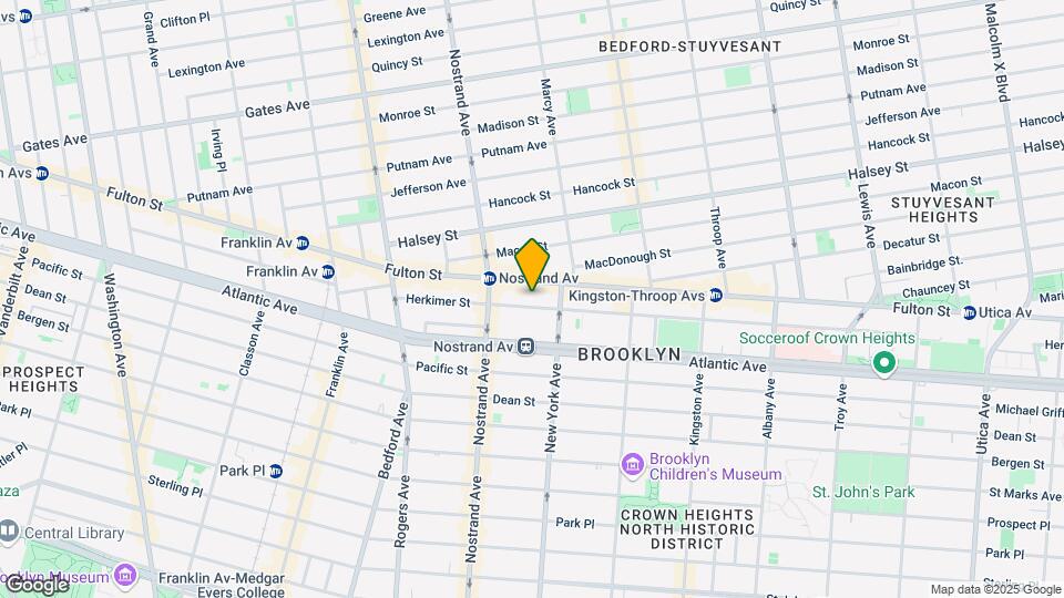 159 Herkimer Street Mapa y Detalles de la Ubicación