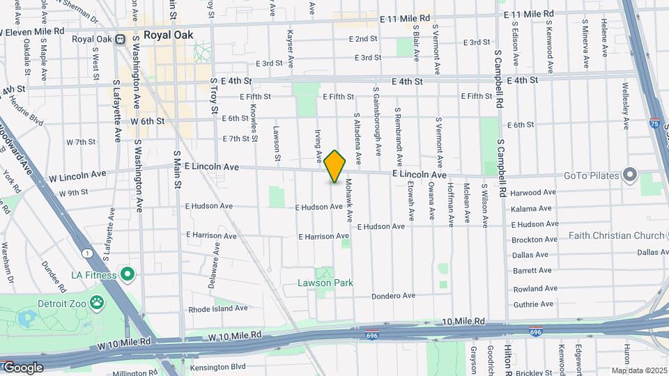 827 Longfellow Ave Mapa y Detalles de la Ubicación