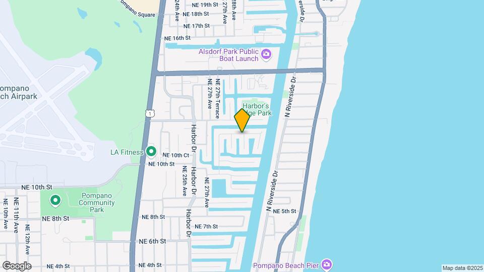 1395 S Ocean Blvd, Unit # 7A Map and Location Details