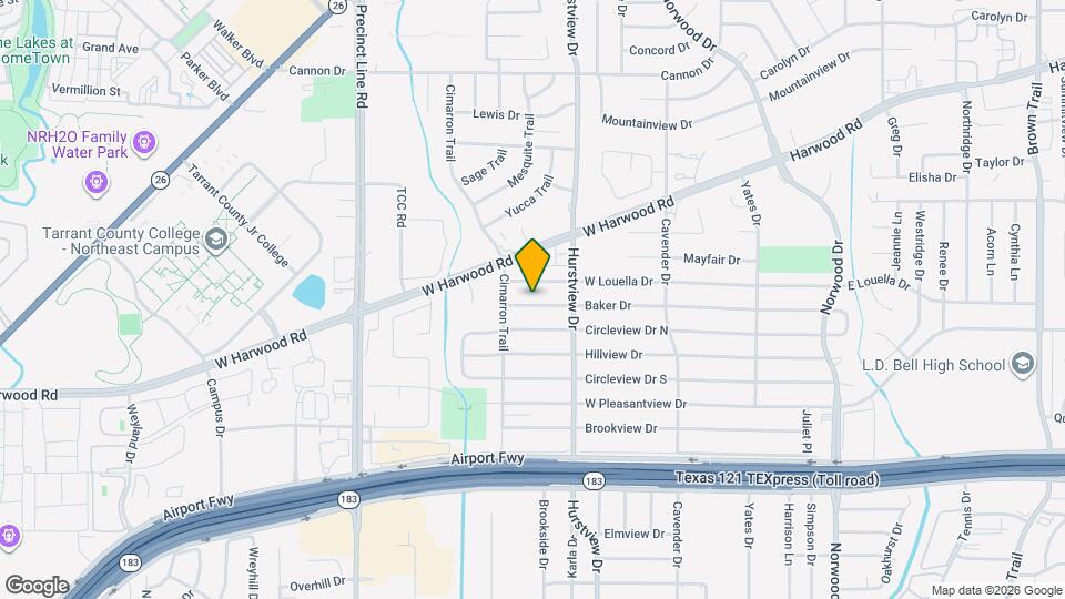 604 Baker Dr Map and Location Details