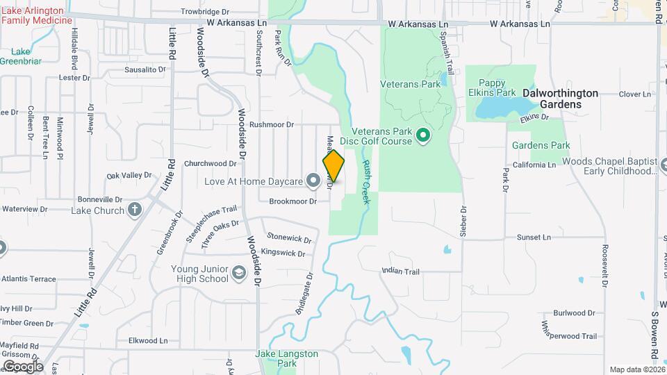 2801 Meadowview Dr Map and Location Details