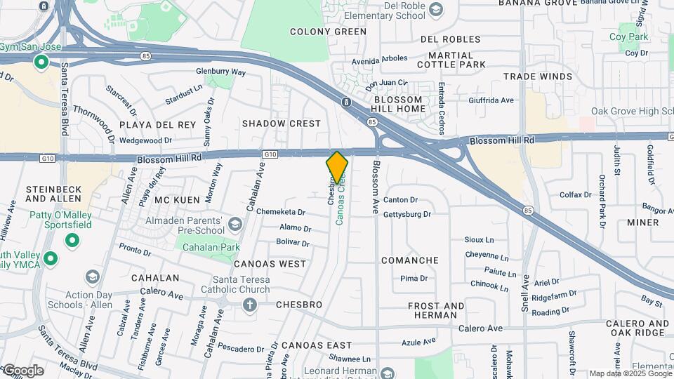 5684 Chesbro Ave Map and Location Details