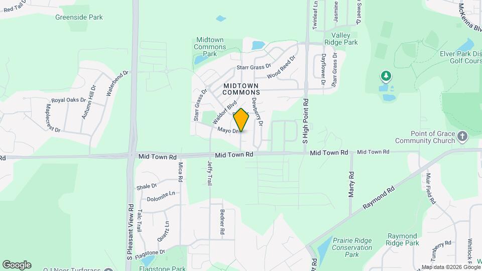 1807 Carns Dr Mapa y Detalles de la Ubicación