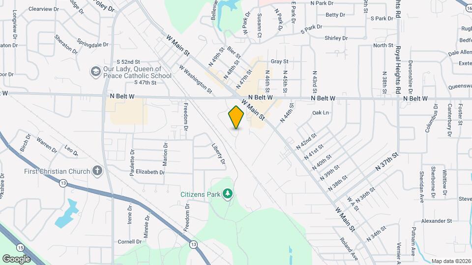 56 Friendly Dr Mapa y Detalles de la Ubicación