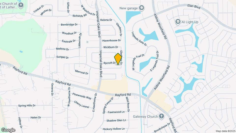 2211 Pincher Creek Dr Mapa y Detalles de la Ubicación