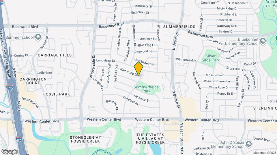 3956 Wrenwood Dr Mapa y Detalles de la Ubicación