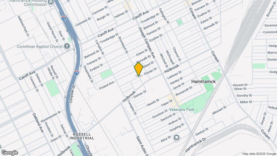 2462 Florian St, Unit 1 Mapa y Detalles de la Ubicación