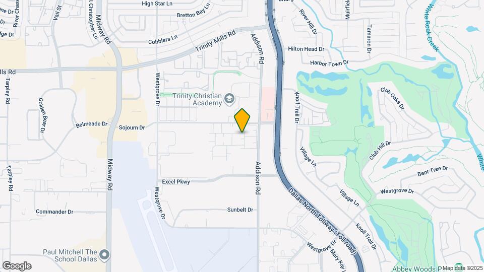16951 Addison Rd Map and Location Details