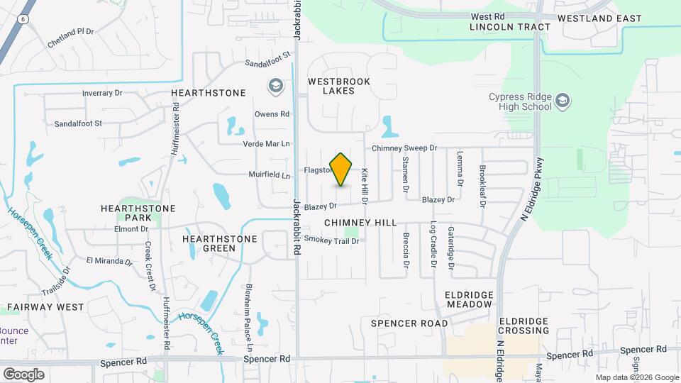 7514 Wovenwood Ln Map and Location Details