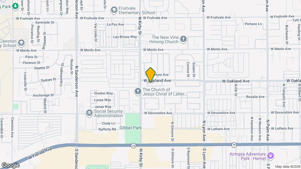 2386 San Bernardo Ave Map and Location Details