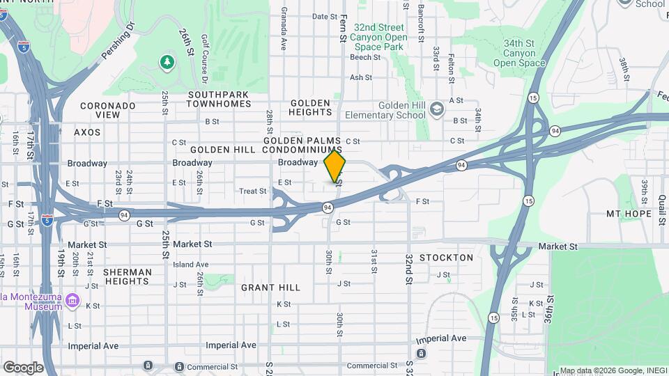 2985 E St, Unit E St #4 Mapa y Detalles de la Ubicación