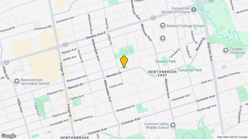 138 Newton Dr Map and Location Details