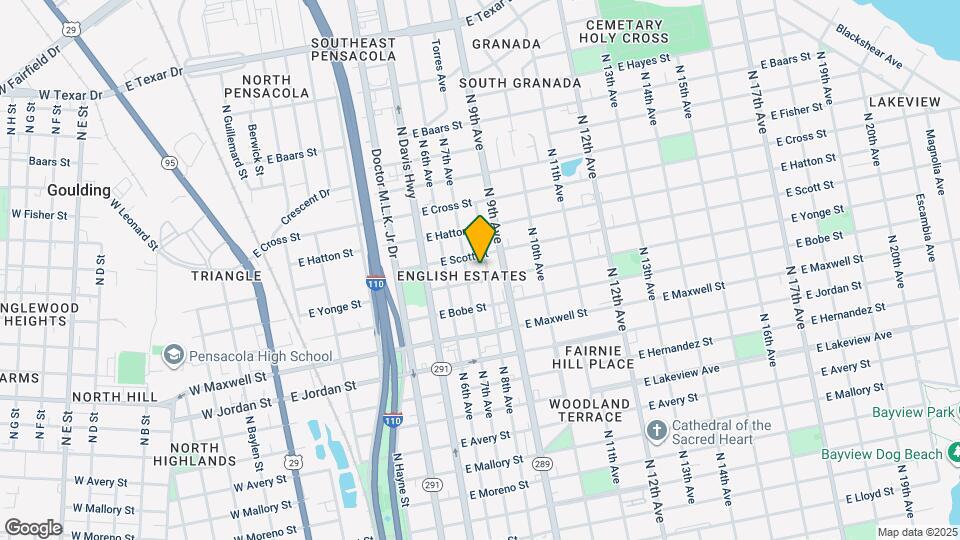 2407 N 8th Ave Map and Location Details