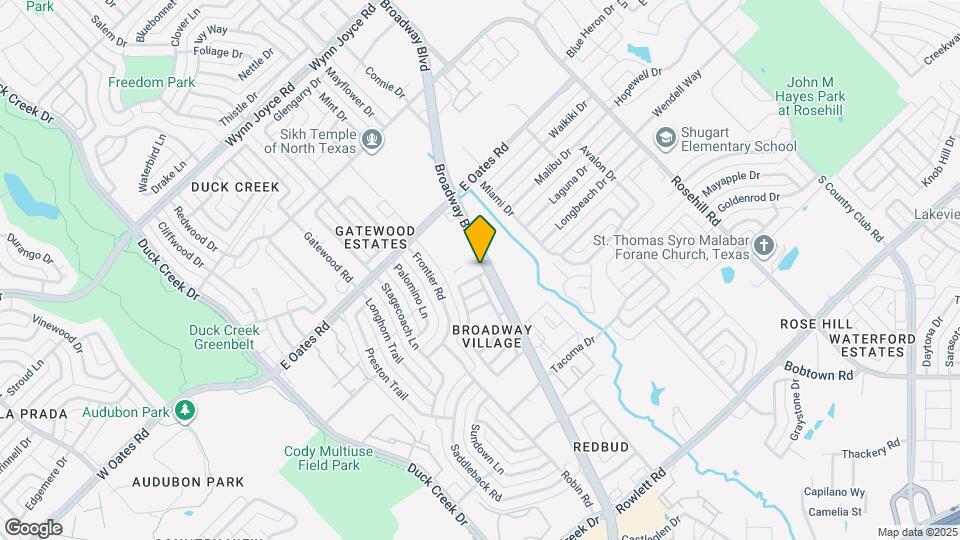 421 San Mateo Dr Mapa y Detalles de la Ubicación