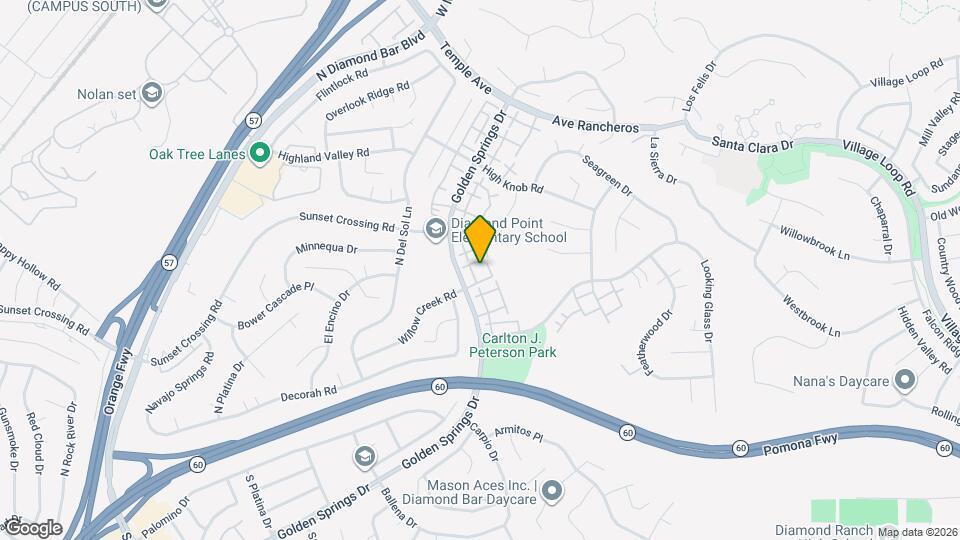 540 Golden Springs Dr Map and Location Details