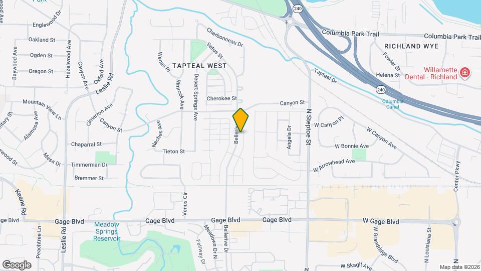 1537 Foxglove Ave Map and Location Details