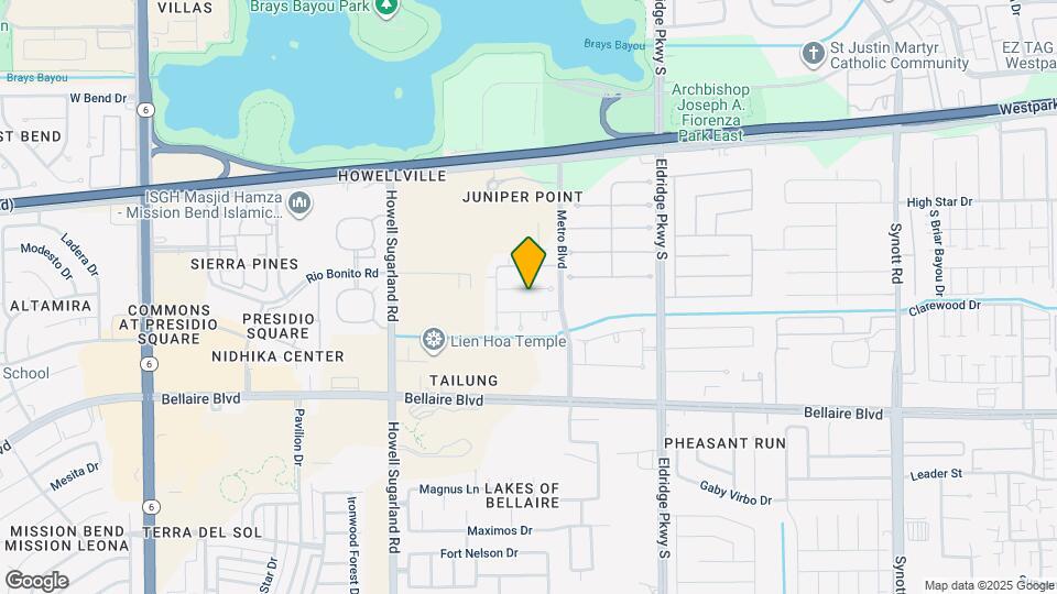 13823 Eldridge Garden Cir Map and Location Details