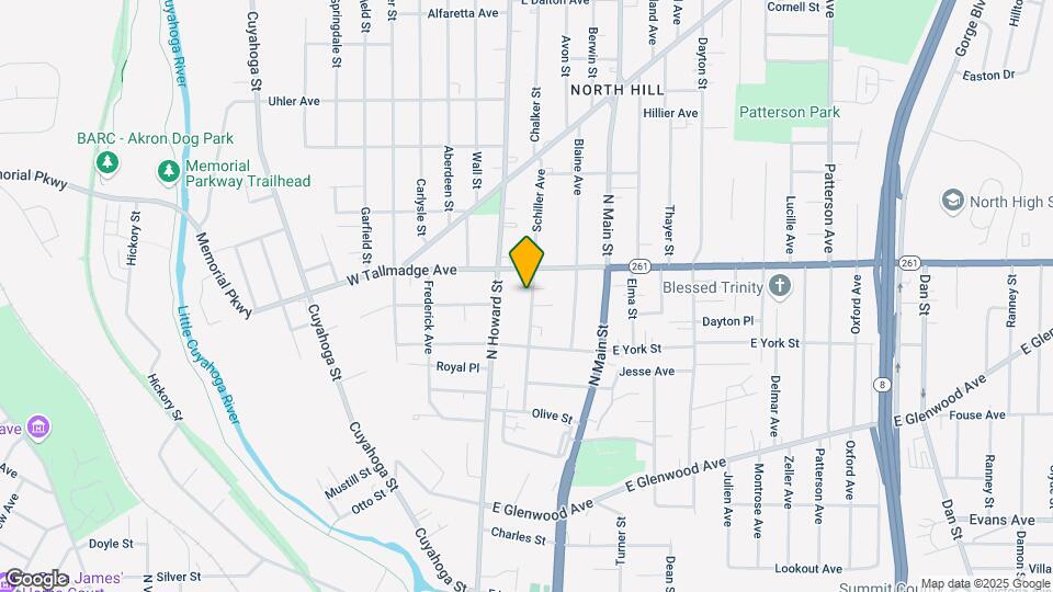 588 Schiller Ave, Unit 2 Map and Location Details