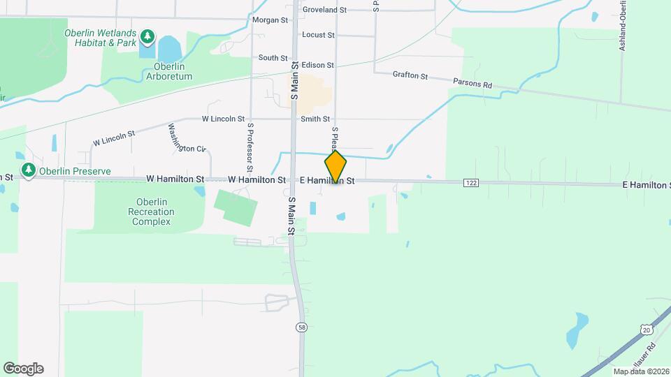 102 E Hamilton St, Unit 102-1/2 E. Hamilton Up Mapa y Detalles de la Ubicación