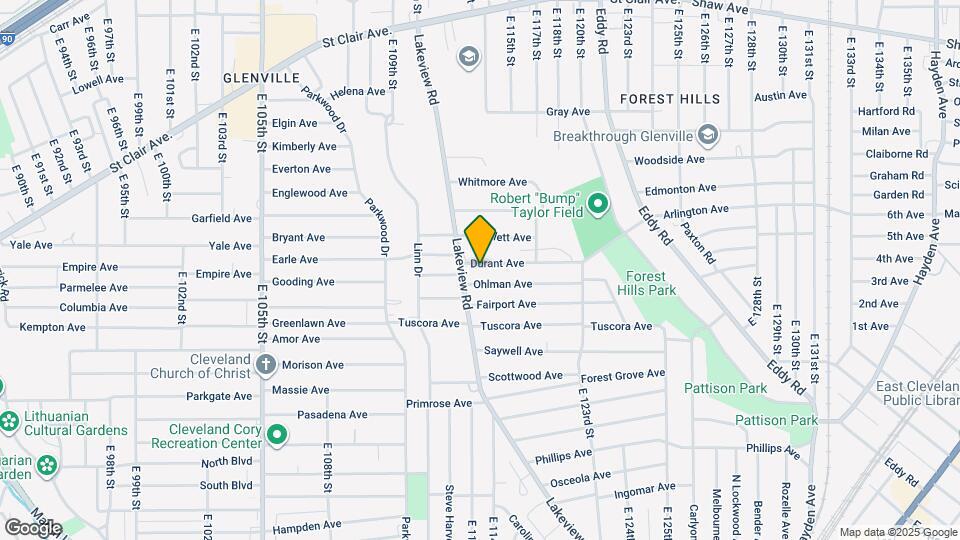 11320 Durant Ave Map and Location Details
