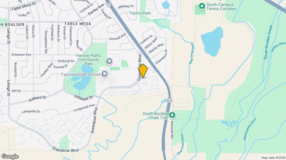 1558 Greenbriar Blvd Map and Location Details