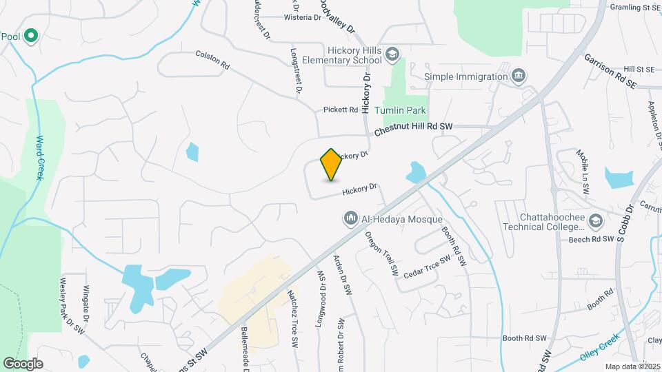 861 Hickory Dr SW Map and Location Details