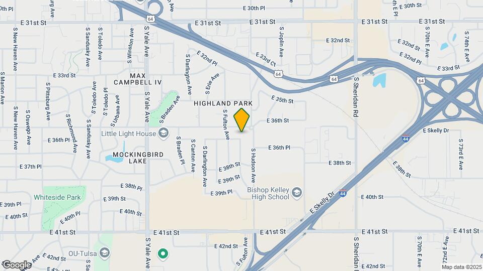 5523 E 37th St Map and Location Details