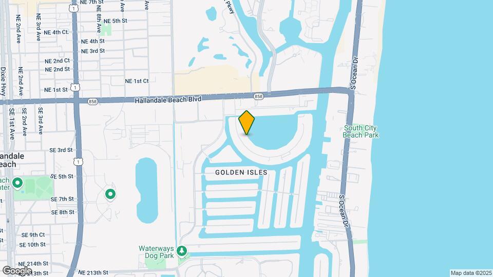 Golden Isles Yacht Club Mapa y Detalles de la Ubicación