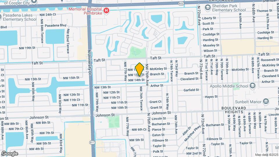 7651 NW 14th St Mapa y Detalles de la Ubicación