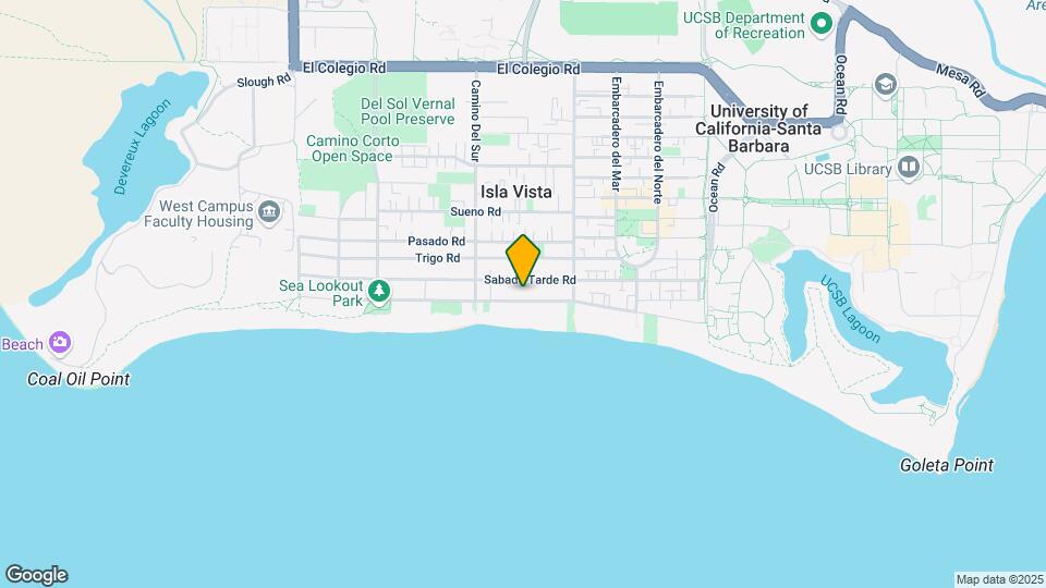 6648 Del Playa Dr-Unit -1 Mapa y Detalles de la Ubicación