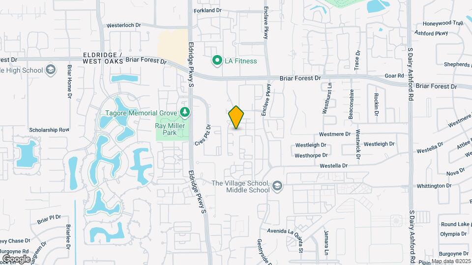 3202 Enclave Trail Map and Location Details