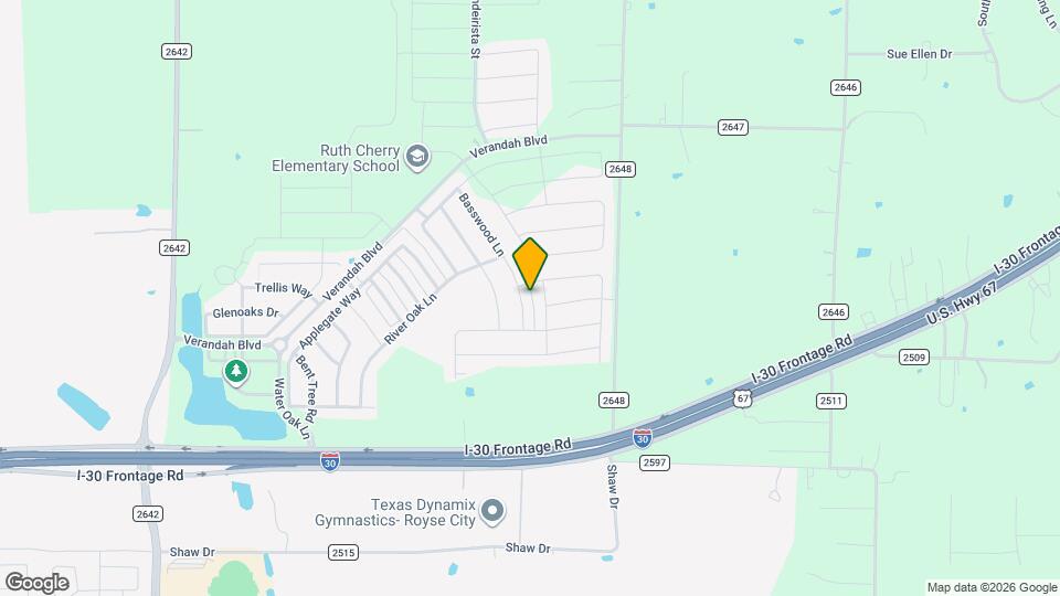 1004 Basswood Ln Map and Location Details