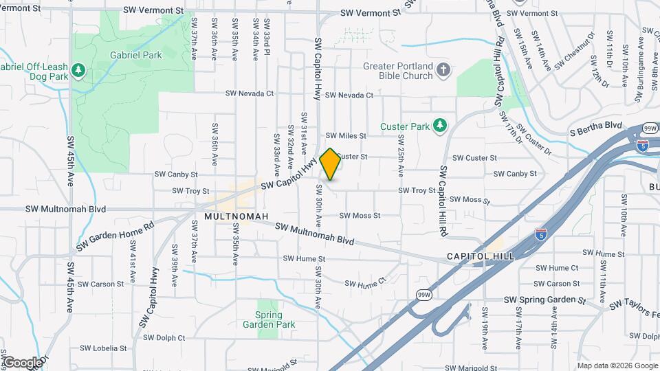 2901 SW Canby Ct, Unit 101 Map and Location Details