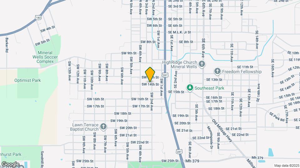 308 SW 14th St Map and Location Details