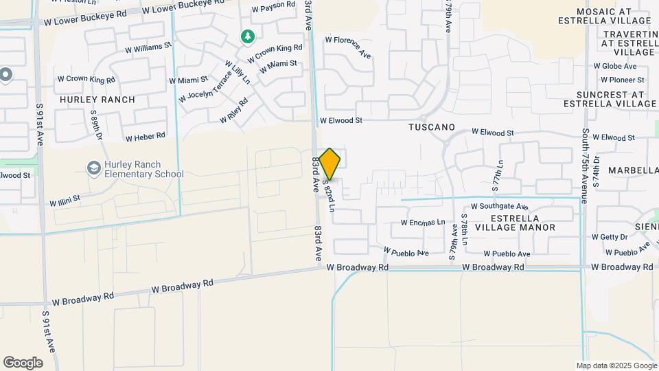 8237 West Odeum Ln Map and Location Details