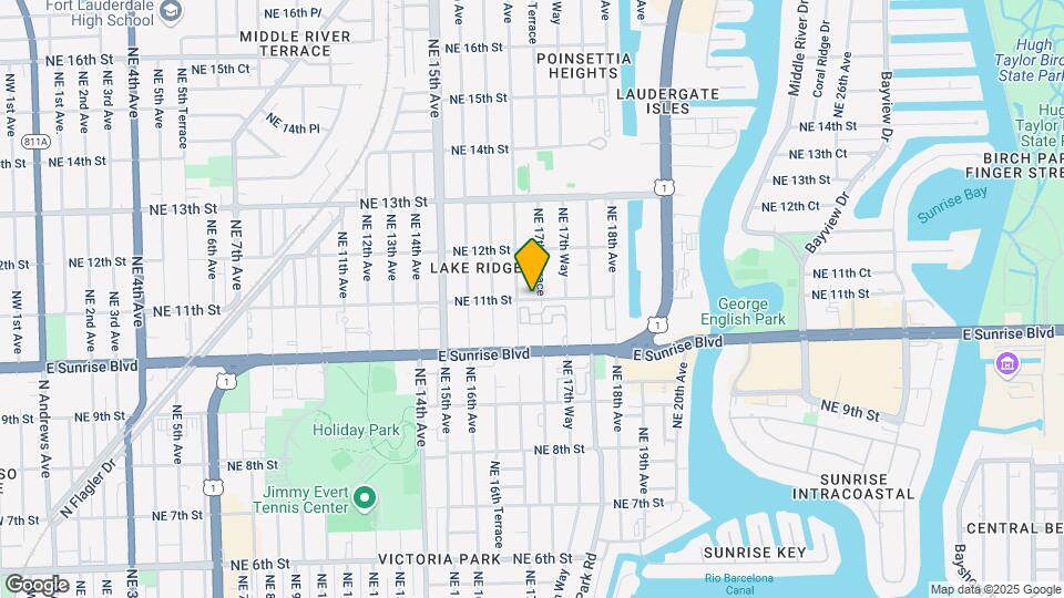 1713 NE 11th St Map and Location Details