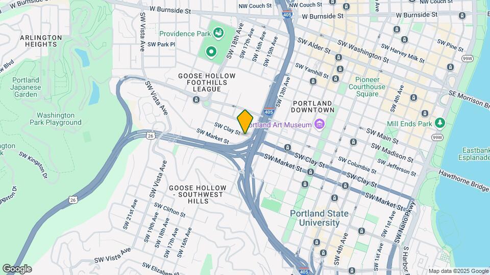 Goose Hollow 5-Plex Map and Location Details